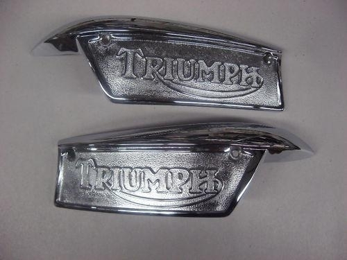 TRIUMPH GAS TANK BADGES EMBLEMS 69-79 500 650 750 made in england