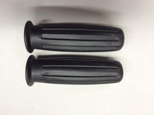 Black Hand Grips, Amal, Correct for Early 1967 Monobloc Alloy Throttle