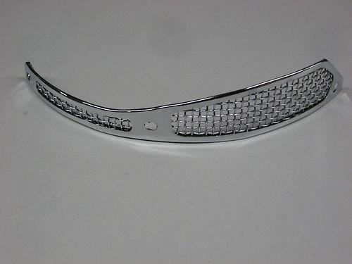 Front Brake Screen Air Scoop 650 8" 68-70 Twin Leading Shoe for Triumph UK Chrome
