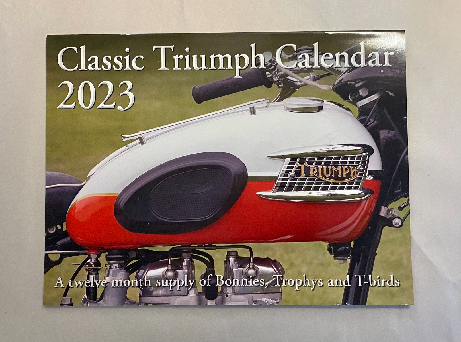 Triumph Motorcycle Calendar US 2023