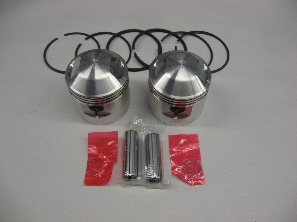 TRIUMPH 650 .080 PISTONS AND RINGS JCC EMGO