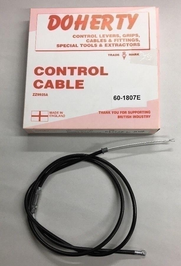 Single Choke Cable 1967-78 930 Concentric Carbs TR6 TR7 made in uk